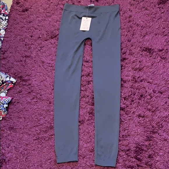 Pink Rose Pants - NWT Pink Rose charcoal leggings